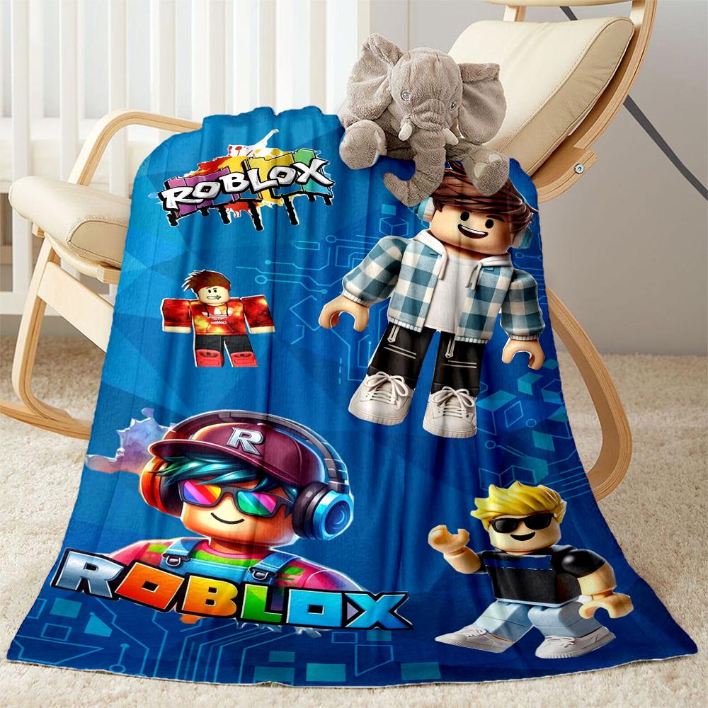 Coperta Roblox 112 Comoda Adatta per Sedia da Spiaggia Ufficio per Tutte le Occasioni Moderna Adatta per Regalo a Parenti e Amici