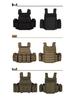 YAKEDA Breathable MOLLE Camouflage Tactical Vest for Outdoor Training