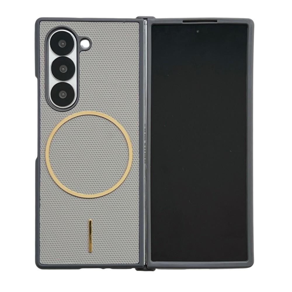 

Light PU Matte Slim Solid Color Phone Cases for Samsung Galaxy Z Fold 7 6 5 4 3 Magnetic Wireless Charge Protective Cover Galaxy Z Fold4