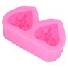 Silicone Rose Heart Silicone Mold Non Stick Soap Mold New Flower Embossing Mold  Resin Craft