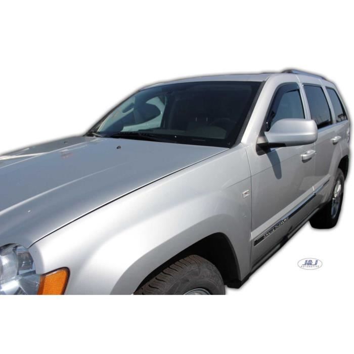 J&J AUTOMOTIVE | Heko Deflecteurs d'air Déflecteurs de Vent Pour Jeep Grand Cherokee 2005-2011