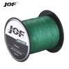 JOF PE 4 Braided Wire Portable Green and Yellow Smooth Fishing Line for Floating in Streams Lakes Rivers