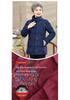 Winter Warm Cotton Coat for Middle-Aged and Elderly Women - Mid-Length Grandma Style Jacket