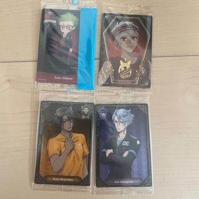 Unopened Twisted Wonderland Trading Cards Bulk Wafer.