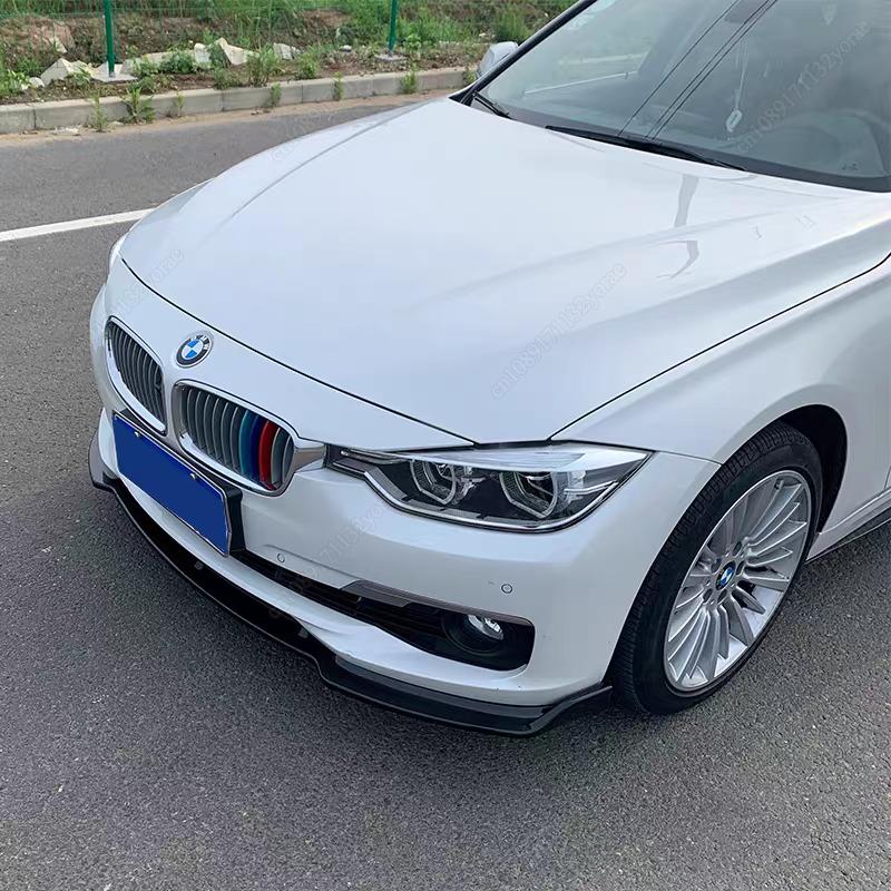 For BMW 3 Series F30 F31 2013-2019 Car Front Bumper Lip Spoiler Splitter Diffuser Body Kit Tuning ABS Canard Lip Protector Cover