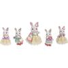EPOCH Sylvanian Families Town Fashion Coordination Set Glitter Jewelry Collection PVC Toy
