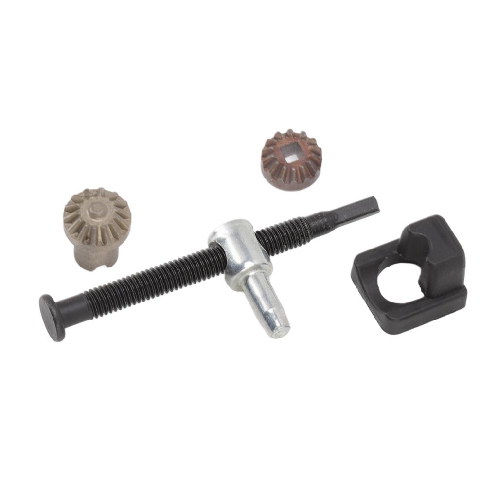 2 Set Chain Bar Tensioner Adjuster Kit Iron Aluminum Chainsaw Tensioner Repair Assembly Kit for CS370 CS400 CS4200ES