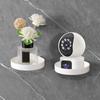 Wall Mounted Soap Shelf Bathroom Storage Rack Round Aromatherapy Bottles Holder