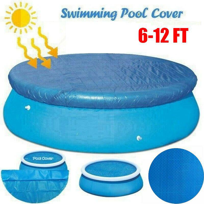 6812ft Garden Outdoor Family Pools Swimming Pool Round Frame Cover Rectangle