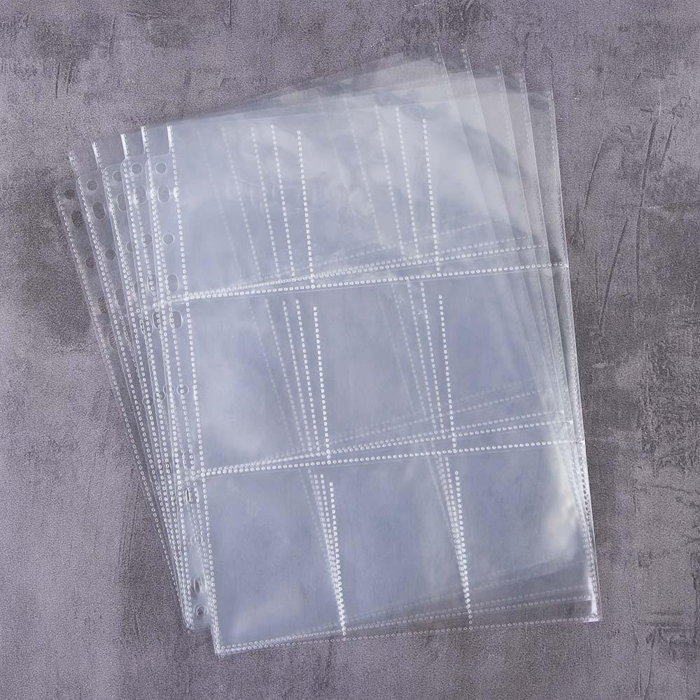 Fotoalbum 90 Fickor Albumblad Kortförvaringsplånböcker Kortfodral Spelkort Mynthållare