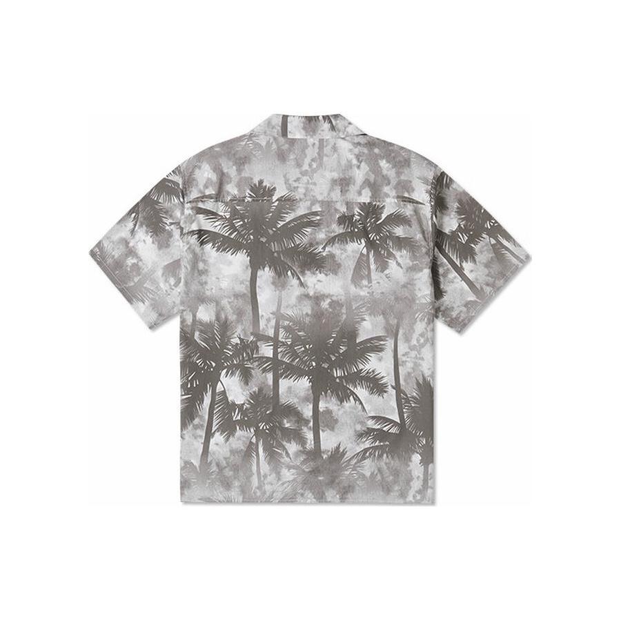 Converse Resort Palm Trees Button-Down Shirt Asia Sizing 'Black Palm' Men's 10026435-A01
