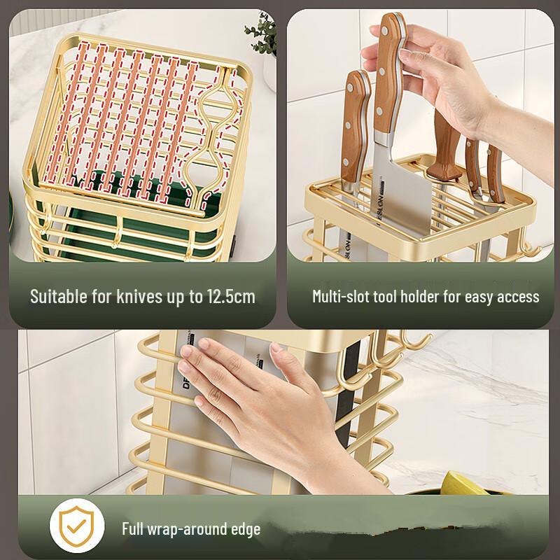 Stainless Steel Kitchen Knife Holder