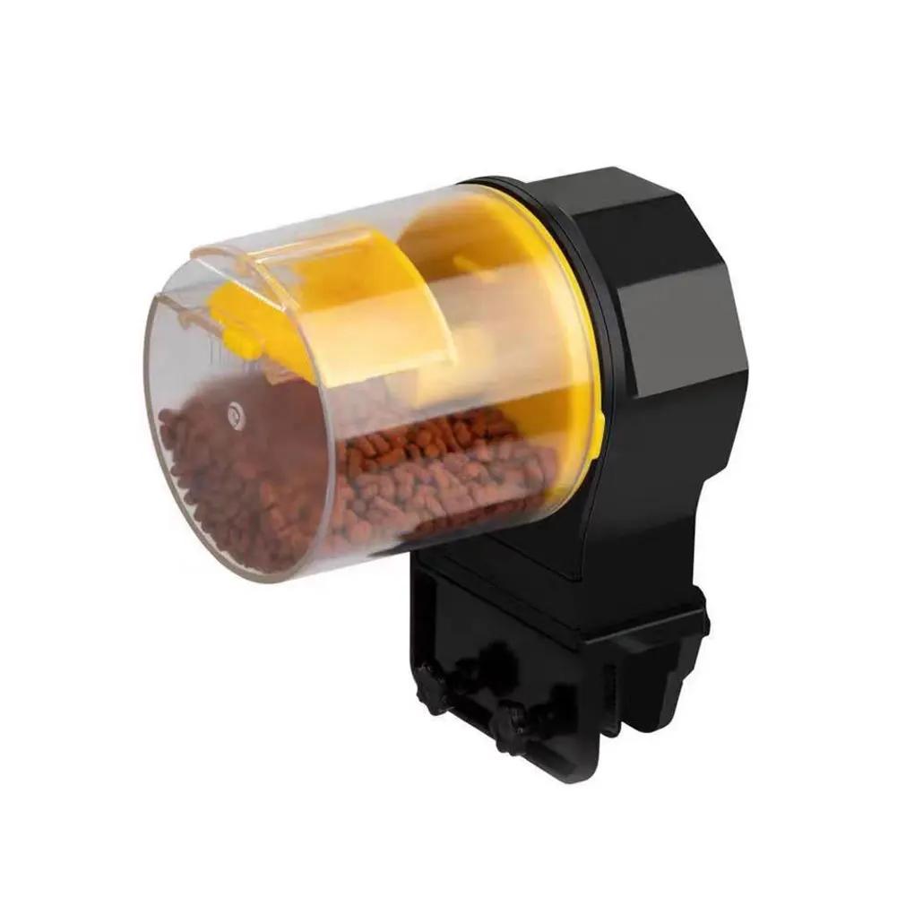 Smart Timer Fish Tank Automatic Fish Tank Feeder Large Capacity Transparent Feeder Food Dispenser Fish Feeding Artifact