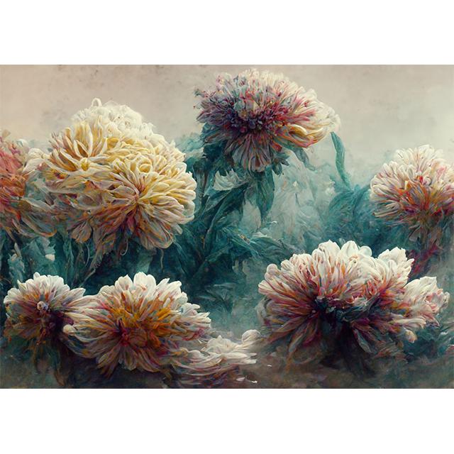 Abstract Flower Surrealism Artist Prints Poster Canvas Painting Modern Wall Art Pictures For Living Room Bedroom Home Decoration