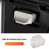 Housse anti-poussière pour port OBD de voiture en silicone avec poignée Manchon de protection Verrou de port OBD Capuchons Imperméable Anti-poussière Accessoires de voiture