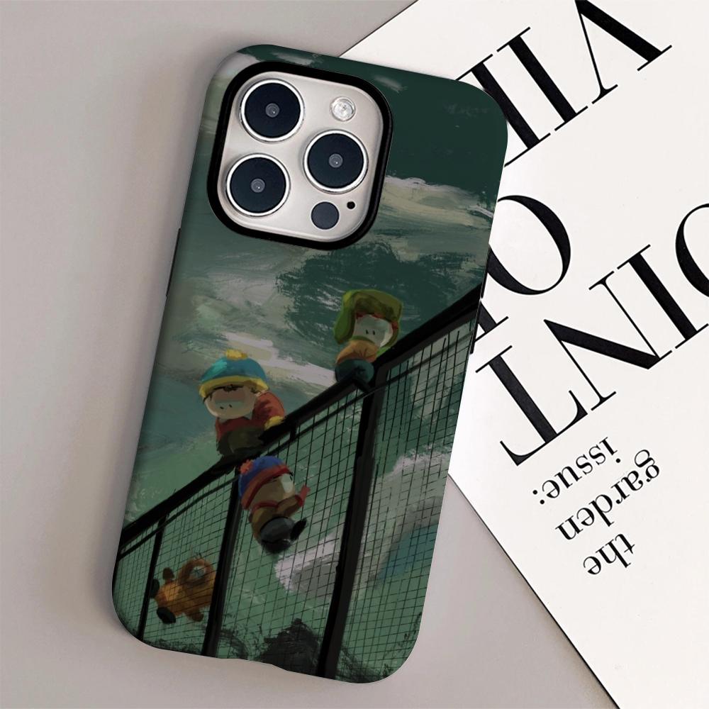 South park Classic anime cute design Phone Case Film shell For iPhone 16e 16 15 14 13 12 11 Pro Max Plus XS