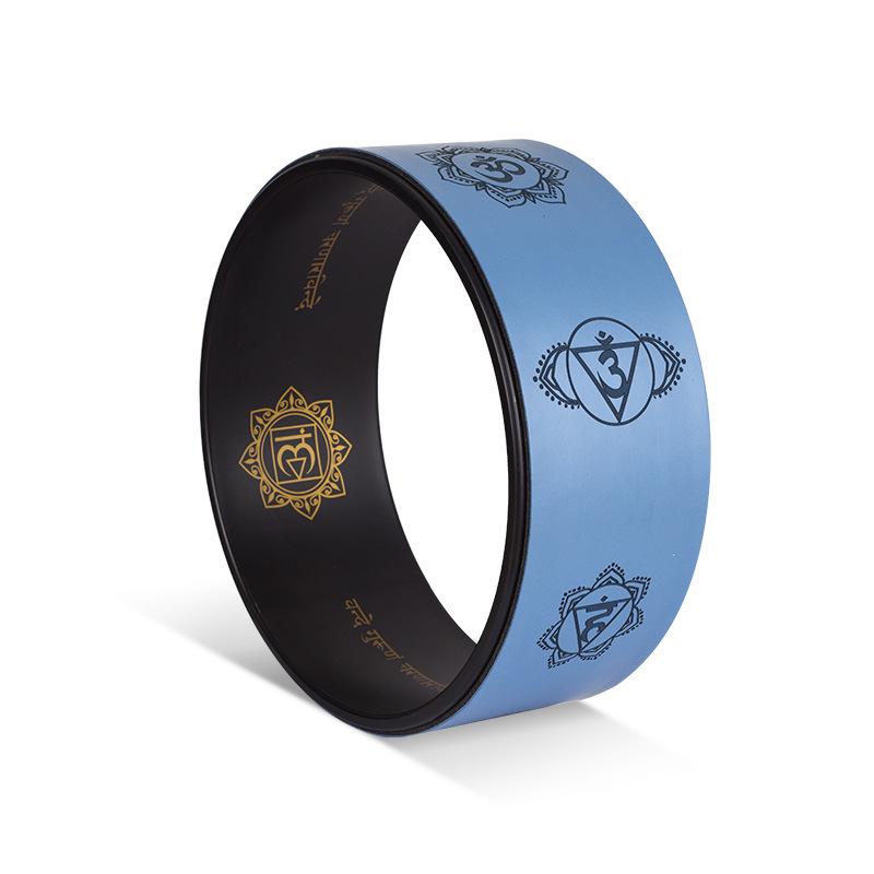 PU Yoga Rad & Pilates Ring für Rückbeugen und Fitness