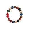Fashionable Glass Beaded Bracelet Wealth Attracting Hand String Handmade Wrist Jewelry Gift for Friend and Family