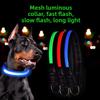Up Led Light Dog Collar Rechargeable Waterproof Safety Collars Supplies Pet