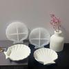 Gypsum Resin Mold Home Decoration DIY Shell Coaster Silicone Mould Scallop Dish Mold Bottom Jewelry Storage Tray Mould