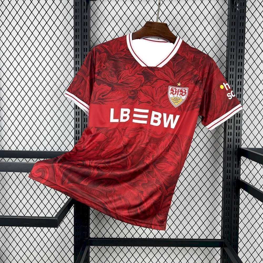 Neues Auswärtstrikot 2026 Saison 25-26 VfB Stuttgart, Unisex Fan Style, Stilvoll, Bequem, Atmungsaktiv, Sportbekleidung Kurzarm-T-Shirt 2XL