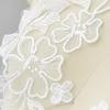 Flat Embroidery Embroidery Lace Flower Flower Sticker Wedding Dress Veil Children'S Clothing Dress Handmade Diy Material Performance Dress White