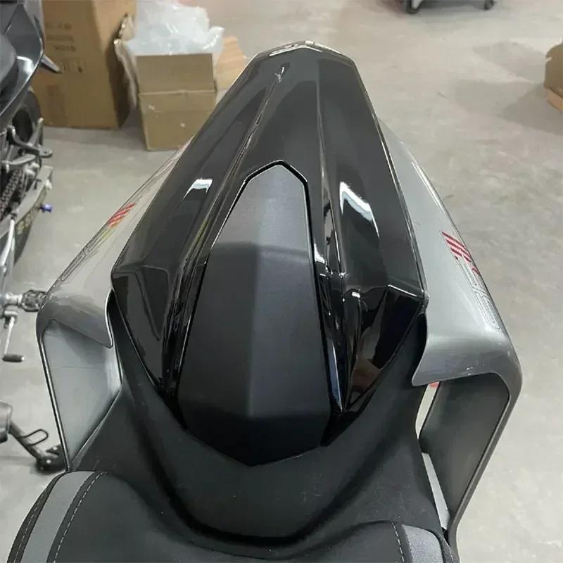 For CFMOTO 450SR 450 SR Motorcycle Accessories Pillion Rear Fairing Seat Cowl Cover Hump Fairing Carbon Fiber Black