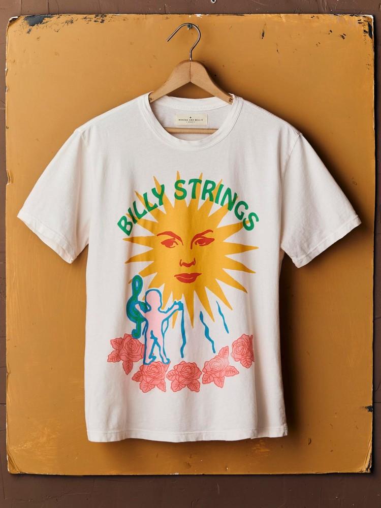 

Billiy Strings Golden Sun Retro style Unisex Men Women Remake T shirt NH24980 Unisex T-Shirt XXXXL
