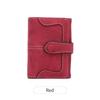 2025 Women's Retro Frosted Two-Fold Short Wallet, Multifunctional Simple Fashion Clutch.