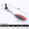 72 Tooth Drive Ratchet Wrench Mini 12-17mm Socket Spanner With Comfortable Rubber Grip Household Small Socket Batch Head