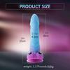 Fantasy Dragon Colored False dildo Luminous Silicone Posterior Anal Stopper Extra Large False Penis Anal Stopper Fist Gel Masturbator