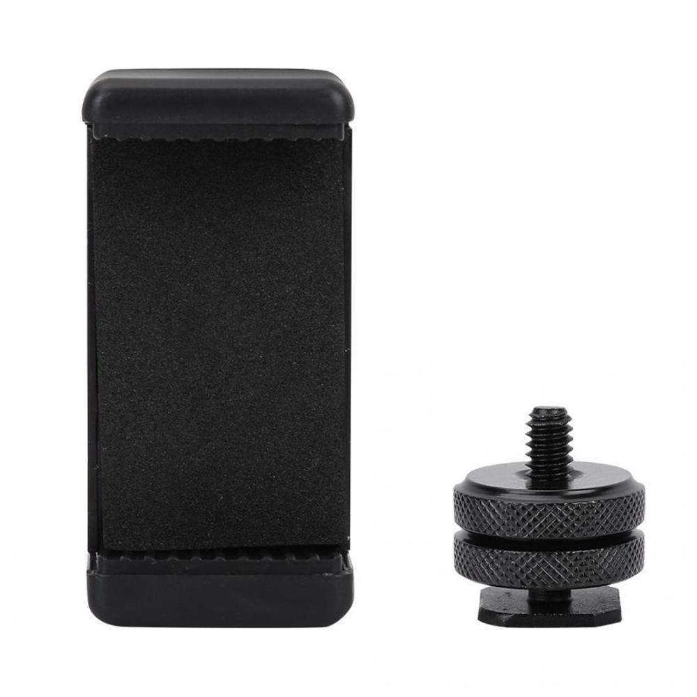 1/4 Screw Clip For DSLR Camera Flash Adapter Phones Accessories Hot Shoe Phone Holder