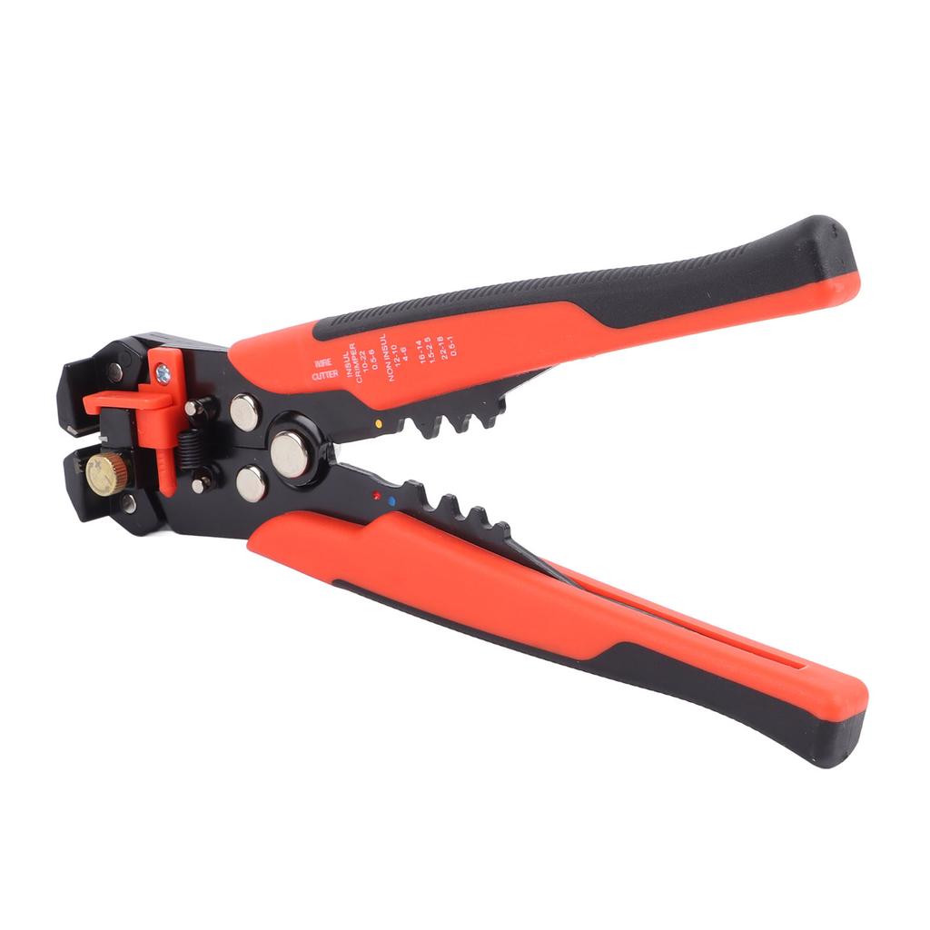 Red Automatic Wire Stripper Crimping Pliers HCS Cable Stripping Cutting Plier Disassembly Tool
