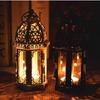 Clear Glass Moroccan Style Candle Lantern Tealight Candle Holder Candlestick for Wedding Party Decor Home Shop Display