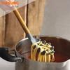 Kitchen Utensils Silicone Kitchen Utensils Cooking Spoon Spatula Spatula Colander Acacia Wood Spatula Wooden Handle Silicone Kitchen Utensils Set