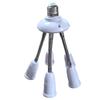 A03F-Photography Adapter Converter E27 Light Socket Splitter E27 Light Bulb Adapter Adjustable Multi Bases Household Lamps
