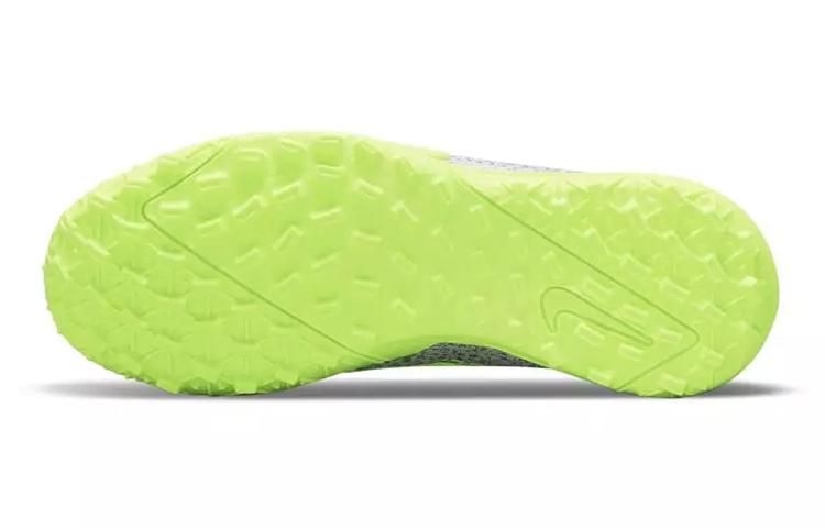 Kids' Sneakers Nike Mercurial Superfly 8 Academy TF Metallic Silver Volt (GS) White/Metallic Silver/Volt/Black
