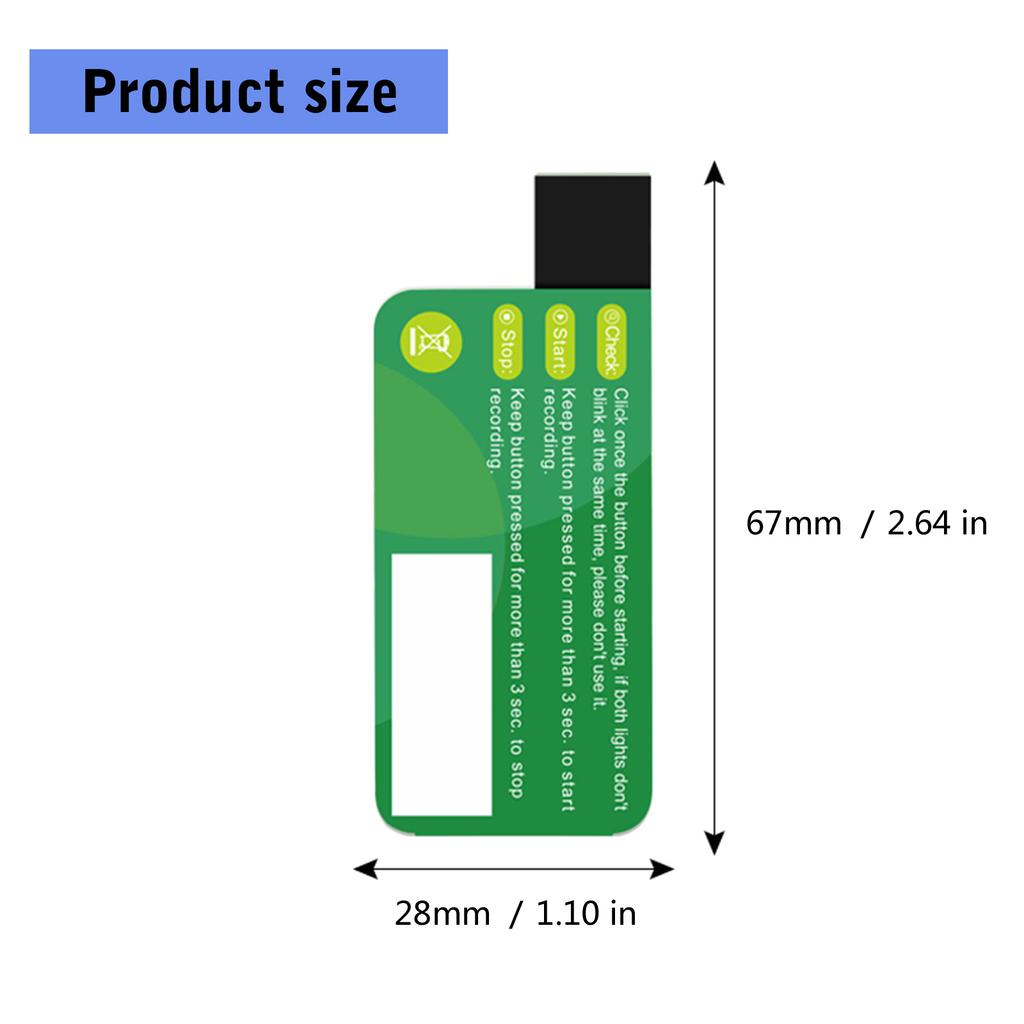 Rejestrator Temperatury USB Termometry ABS Jednorazowy Jednorazowego Użytku do Transportu i Przechowywania w Łańcuchu Chłodniczym 60 Dni Nagrywania
