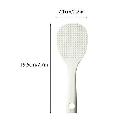 Rice Scoop Stand-Up Non-Stick Rice Spoon Plastic Rice Cooker Spoon Pp Rice Shovel Cooking Spoon Ladle Kitchen Utensils
