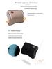 Car Headrest Memory Foam Neck & Lumbar Support Pillow - Customizable.