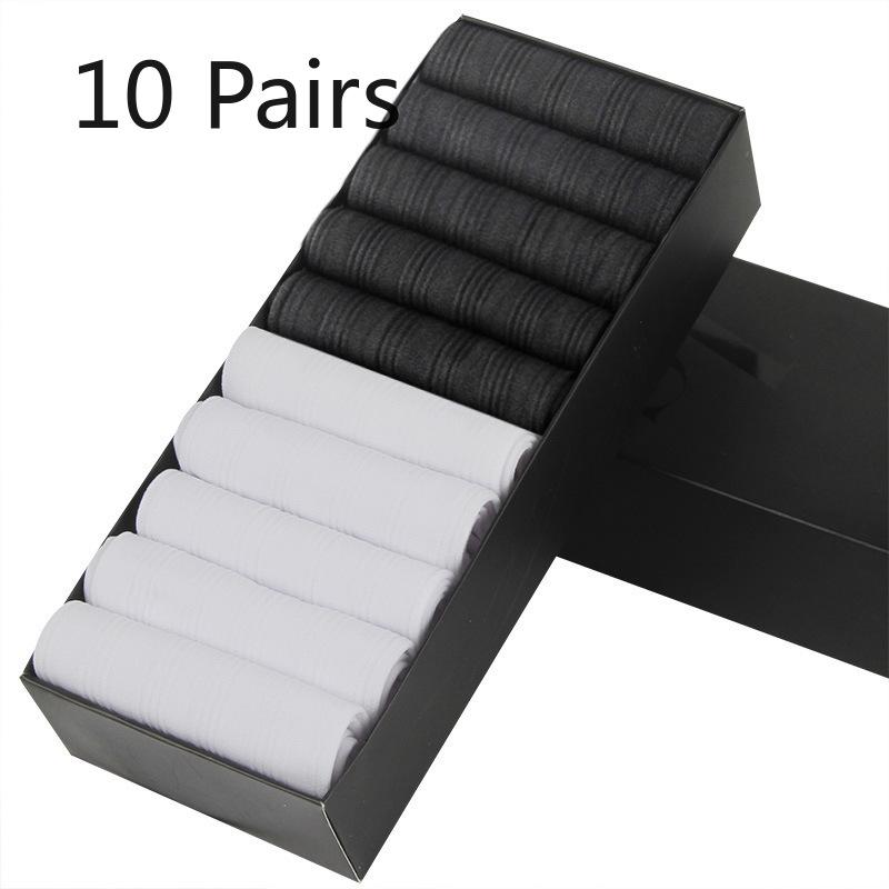 

10 пар мужских летних боксерских ультратонких коммерческих однотонных невидимых носков-трубочек 10 Pairs