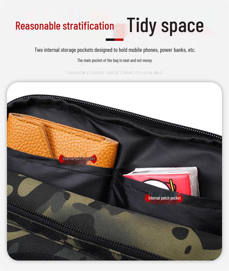 Taktische Multifunktions-Brusttasche für Herren – Ideal zum Laufen, Wandern und für Fitness