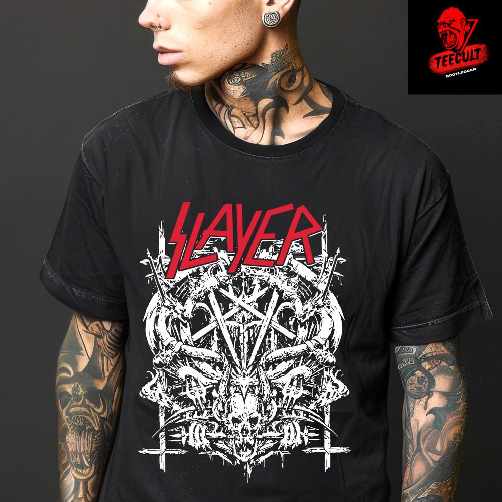 Slayer Metal Rock Band Tee Unisex Heavy Cotton TShirt S–3XL Unisex T-Shirt XXXL
