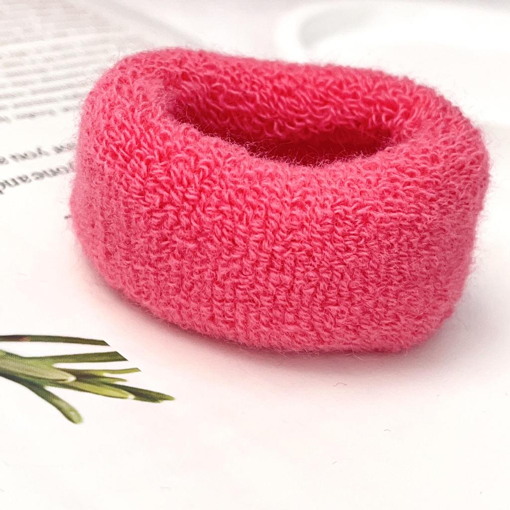 Thick High-Elasticity Seamless Scrunchies for Buns