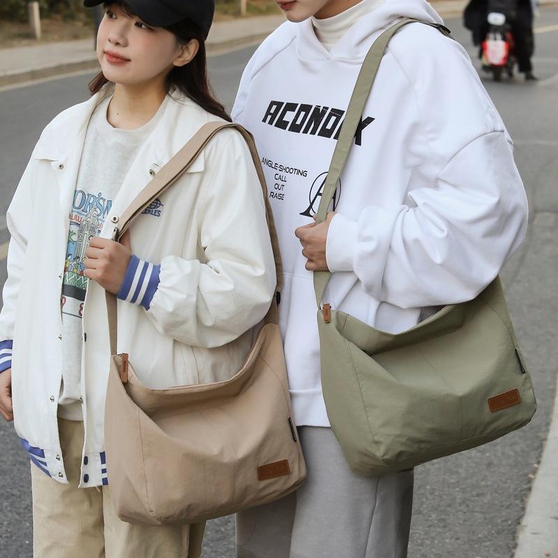 Men's Shoulder Bag Women's Lightweight Large Capacity Crossbody Bag