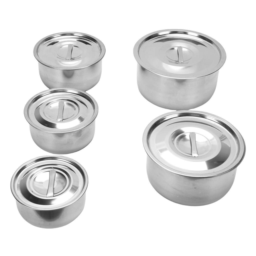 Suppekjele Sett Rustfritt Stål Multifunksjonell Minimalistisk og Stilig Utseende Kokekjele Sett for