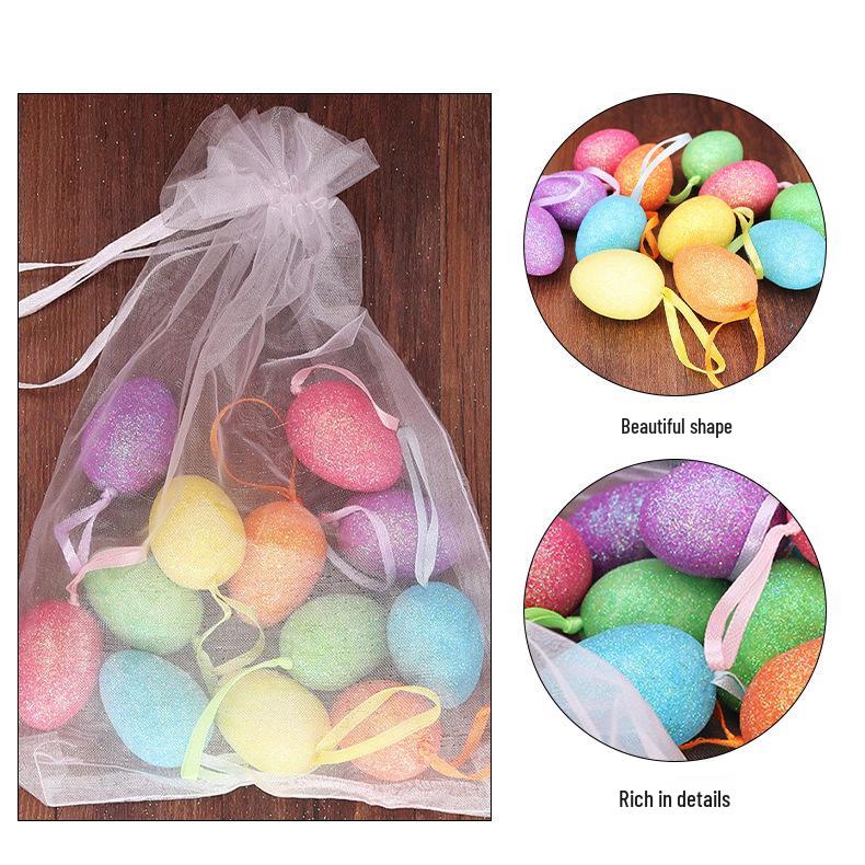 W magazynie: Kolorowe Piankowe Jajka Wielkanocne 3x4cm do Świątecznej Dekoracji
