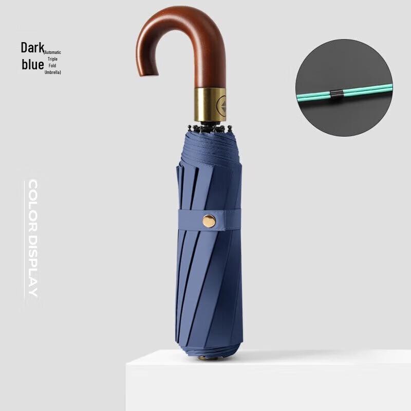 MAYDU Automatic 10-Rib UV Protection Windproof Umbrella