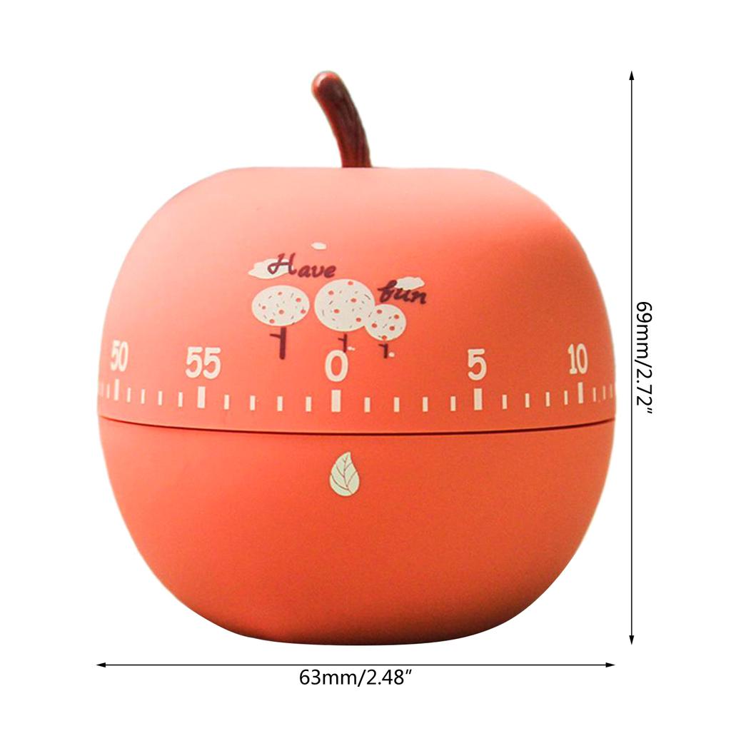 Kitchen Timer Cute Fruit Cookie Kitchen Timer Cute Kitchen Cookie Timer Kawaii Fruit Strawberry Shape Mechanical Timer