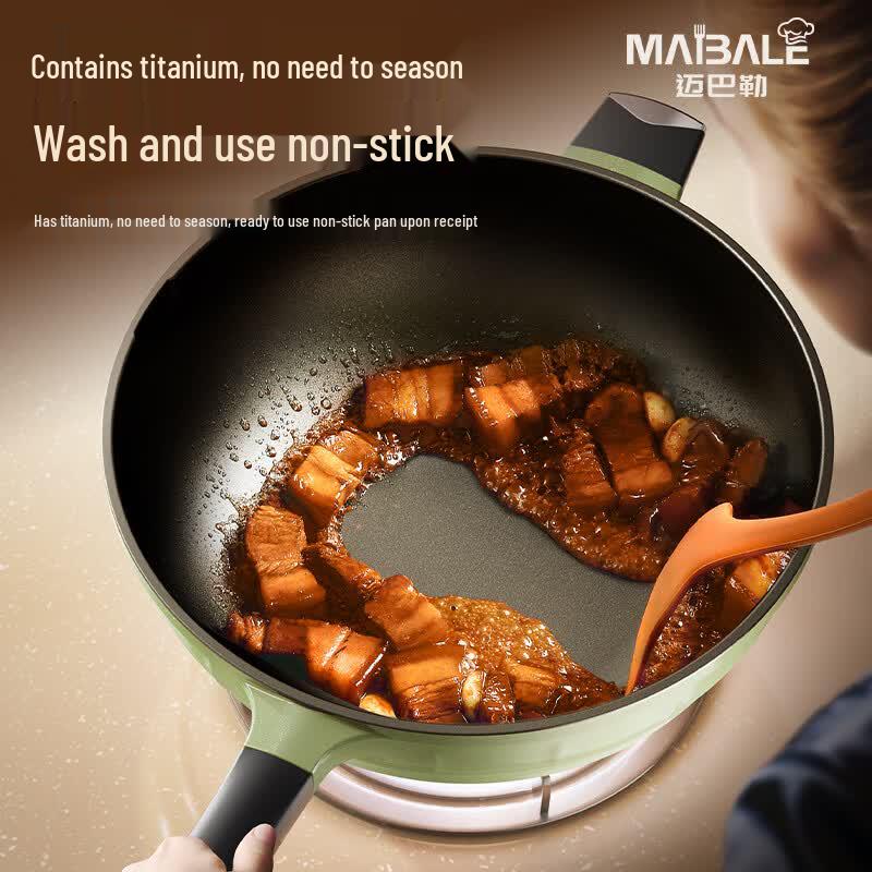 Maibale 32 см Титановая антипригарная вок